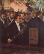 Edgar Degas The Opera Orchestra china oil painting reproduction